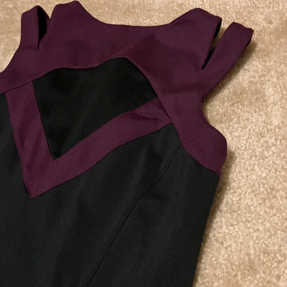 Jockey Black and Purple Colorblock Tank Top - Picture 8 of 11